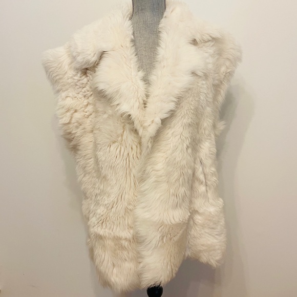 IRO Olair Reversible Shearling Vest - Picture 5 of 13